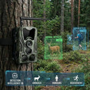 Caméra de chasse Berger vert camouflage - fonctionnalités