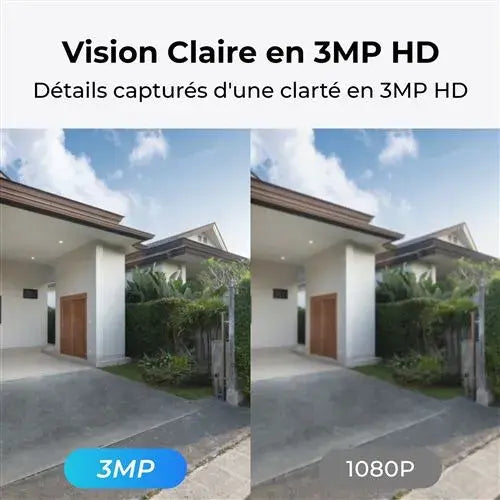 Caméra Solaire Connectée Ezviz HB90 – Double Objectif Blanc