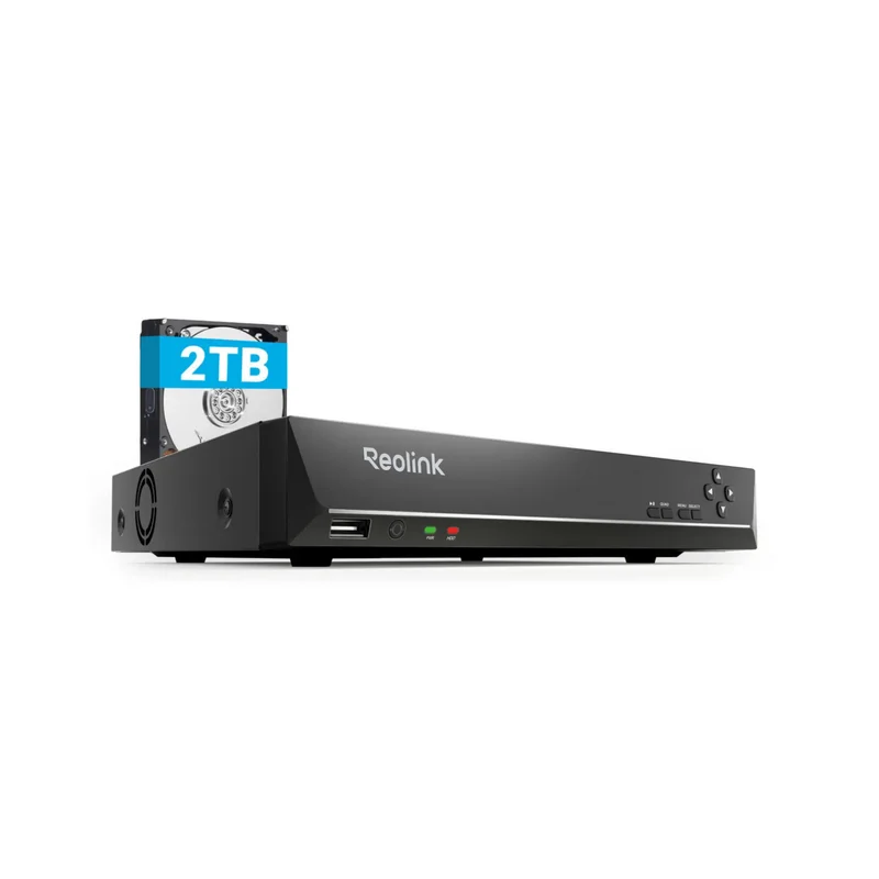Caméra de Surveillance Filaire Reolink – NVR PoE 8CH 2To