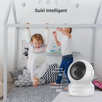 Caméra Intérieure EZVIZ H7c Dual – Blanc - vue arrière