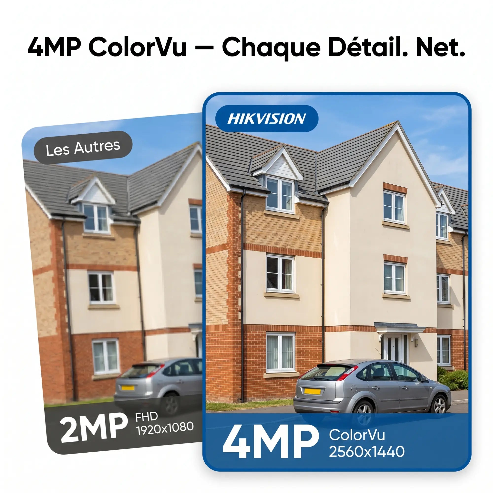 Caméra Extérieure 4MP Hikvision – PTZ ColorVu - dimensions et design
