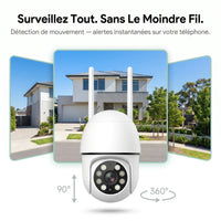 Caméra Extérieure Sans Fil avec Détection de Mouvement - vue détaillée
