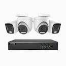 Caméra Filaire ADLK200 – Kit 8 Canaux 1080p avec Vision Nocturne