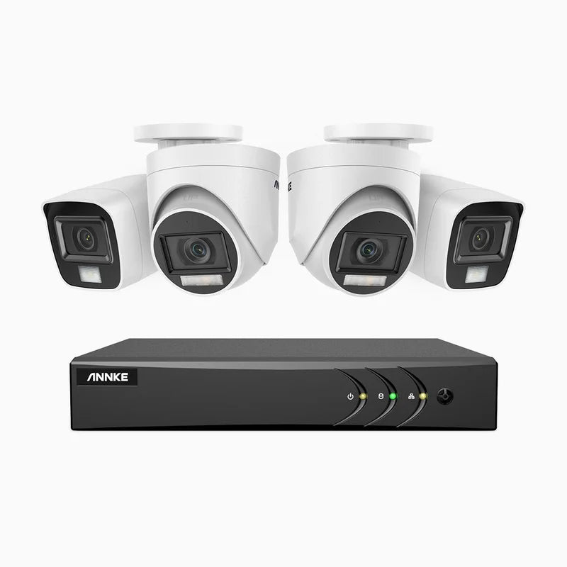 Caméra Filaire ADLK200 – Kit 8 Canaux 1080p avec Vision Nocturne
