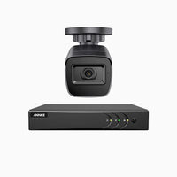 Caméra Filaire EL200 – Kit 4 Canaux 1080p avec Détection Intelligente - vue arrière