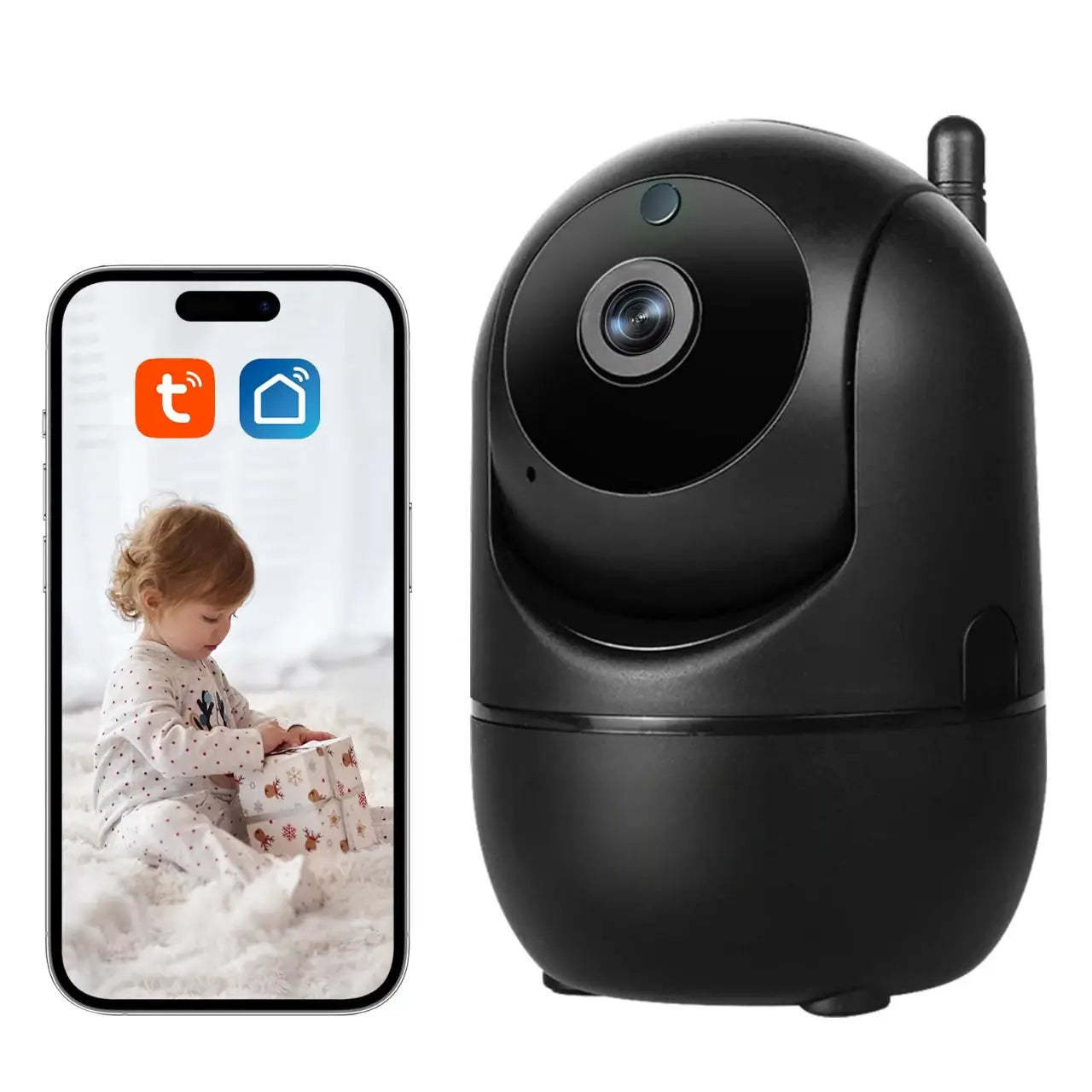 Caméra Intérieure Connectée au Téléphone
