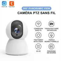 Caméra Surveillance WiFi Détection Humaine AI - vue arrière