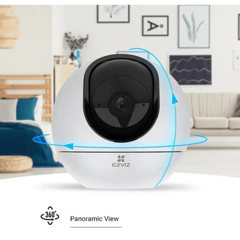 Caméra Intérieure Connectée EZVIZ C6 – 2K+ - vue détaillée