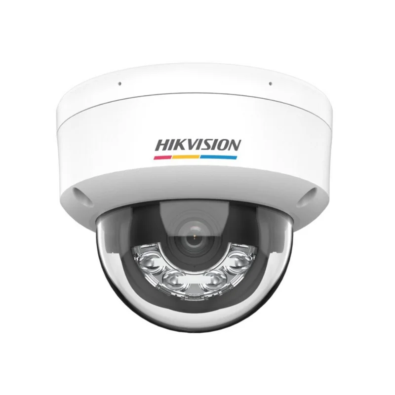 Caméra IP Dôme Hikvision avec Microphone - vue détaillée