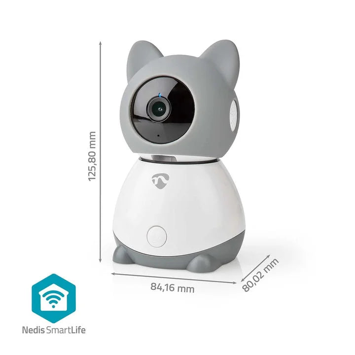 Caméra Bébé SmartLife – Pivotante Intérieure - accessoires inclus