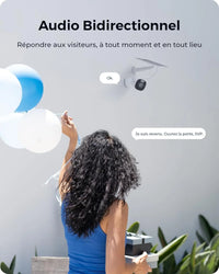 Caméra Solaire 4K WiFi Sans Fil – Reolink + Panneau Solaire - en situation