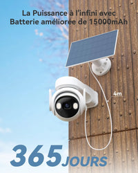 Caméra Solaire IMOU – IP Extérieure Motorisée Sans Fil - vue détaillée