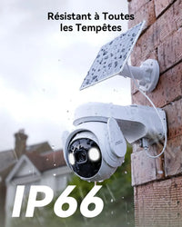 Caméra Solaire IMOU – IP Extérieure Motorisée Sans Fil - vue arrière