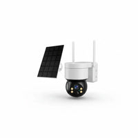 Caméra Solaire WiFi 2MP – Vision Nocturne & Détection PIR