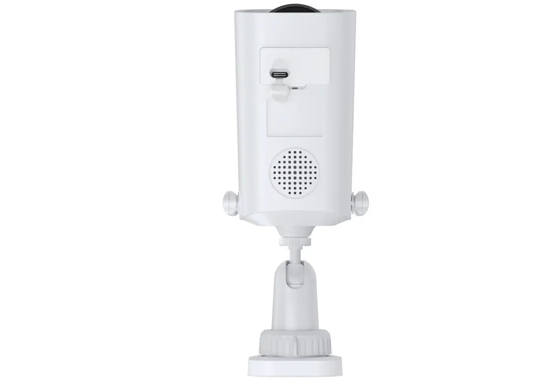 Caméra Wifi extérieur sur batterie et panneau solaire - vue arrière