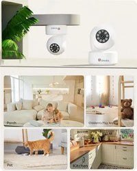 Caméra Intérieure WiFi Ctronics 4K 8MP – 2,4/5GH - vue détaillée
