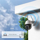 Caméra Connectée au Téléphone Ctronics 5MP WiFi Extérieure PTZ - vue arrière