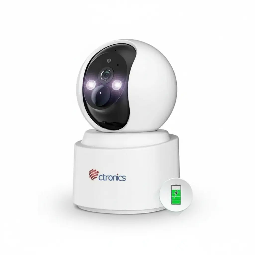 Caméra Intérieure WiFi Ctronics – Sans Fil avec Batterie