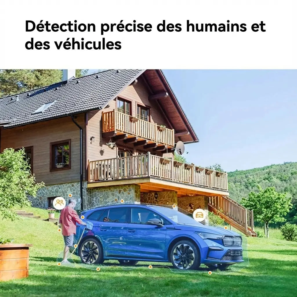 CAMERA WIFI MOTORISEE SOLAIRE 2K