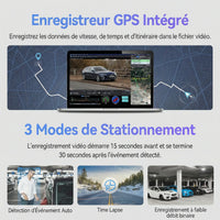 Dashcam avec GPS intégré - en situation