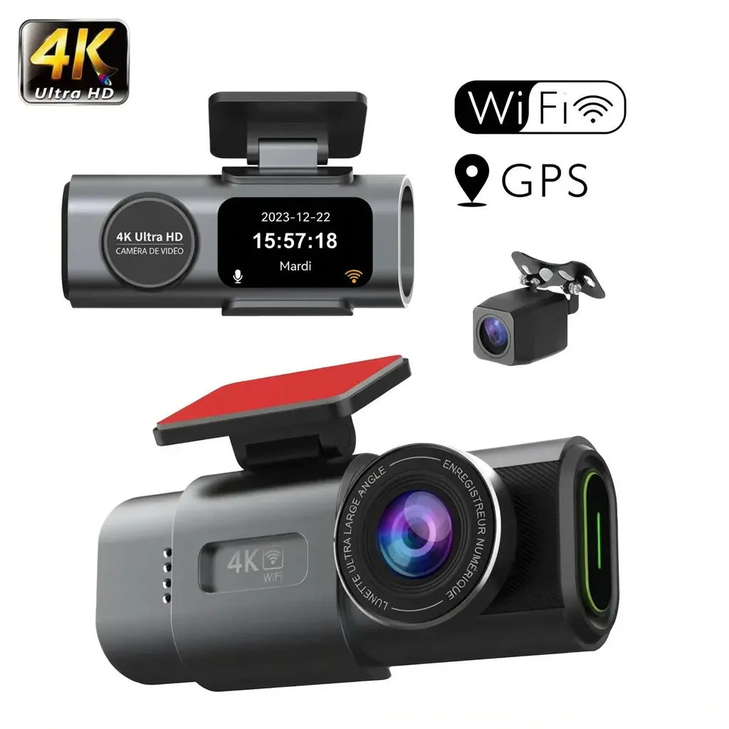 Dashcam grand angle