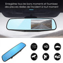 Dashcam Rétroviseur 1080P Avant Arrière – Grand Angle - vue détaillée