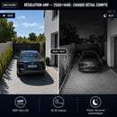 Caméra Extérieure 4MP Hikvision – IR PoE - vue détaillée