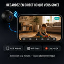 Mini Caméra Espion Intérieur WiFi 1080P - en situation