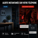 Mini Caméra Espion Intérieur WiFi 1080P - dimensions et design