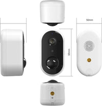 Caméra Extérieure Wi-Fi 1080p sur batterie GO1