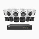 Caméra Filaire EL200 – Kit 16 Canaux 1080p avec 6 Bullet & 6 Tourelle