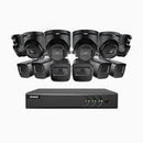 Caméra Filaire EL200 – Kit 16 Canaux 1080p avec 6 Bullet & 6 Tourelle - vue détaillée