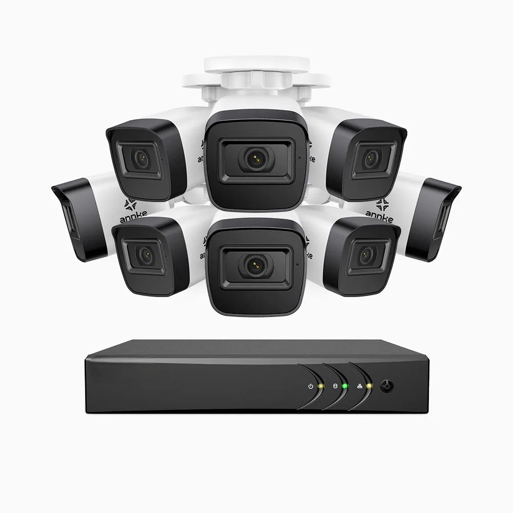 Caméra Filaire EL200 – Kit 8 Canaux 1080p