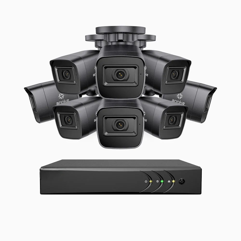 Caméra Filaire EL200 – Kit 8 Canaux 1080p - vue détaillée
