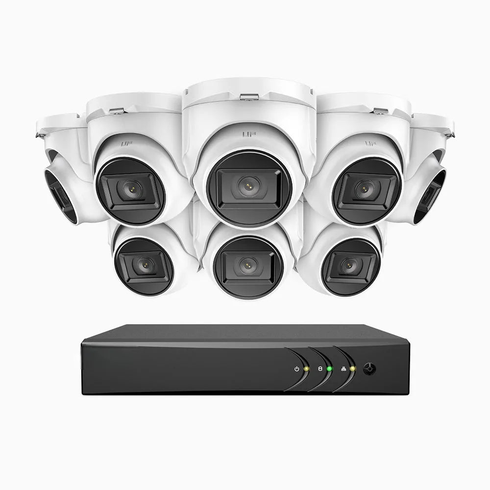 Caméra Filaire EL200 – Kit 8 Canaux 1080p - vue arrière