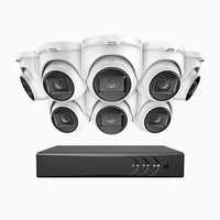 Caméra Filaire EL200 – Kit 8 Canaux 1080p - vue arrière