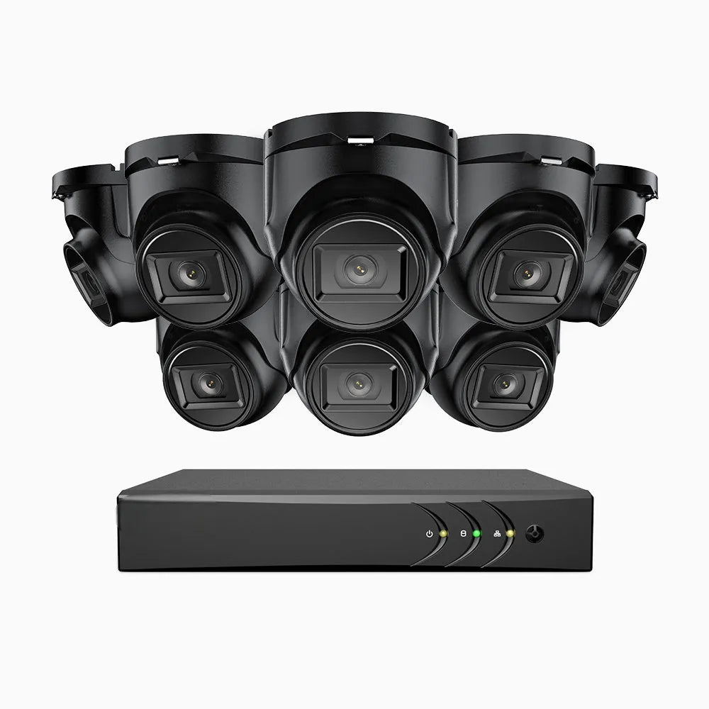 Caméra Filaire EL200 – Kit 8 Canaux 1080p - en situation