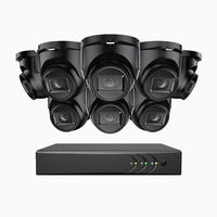 Caméra Filaire EL200 – Kit 8 Canaux 1080p - en situation
