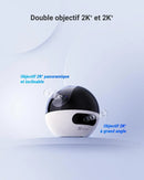 Caméra Connectée au Téléphone EZVIZ C7 4MP – PTZ 360° - vue détaillée
