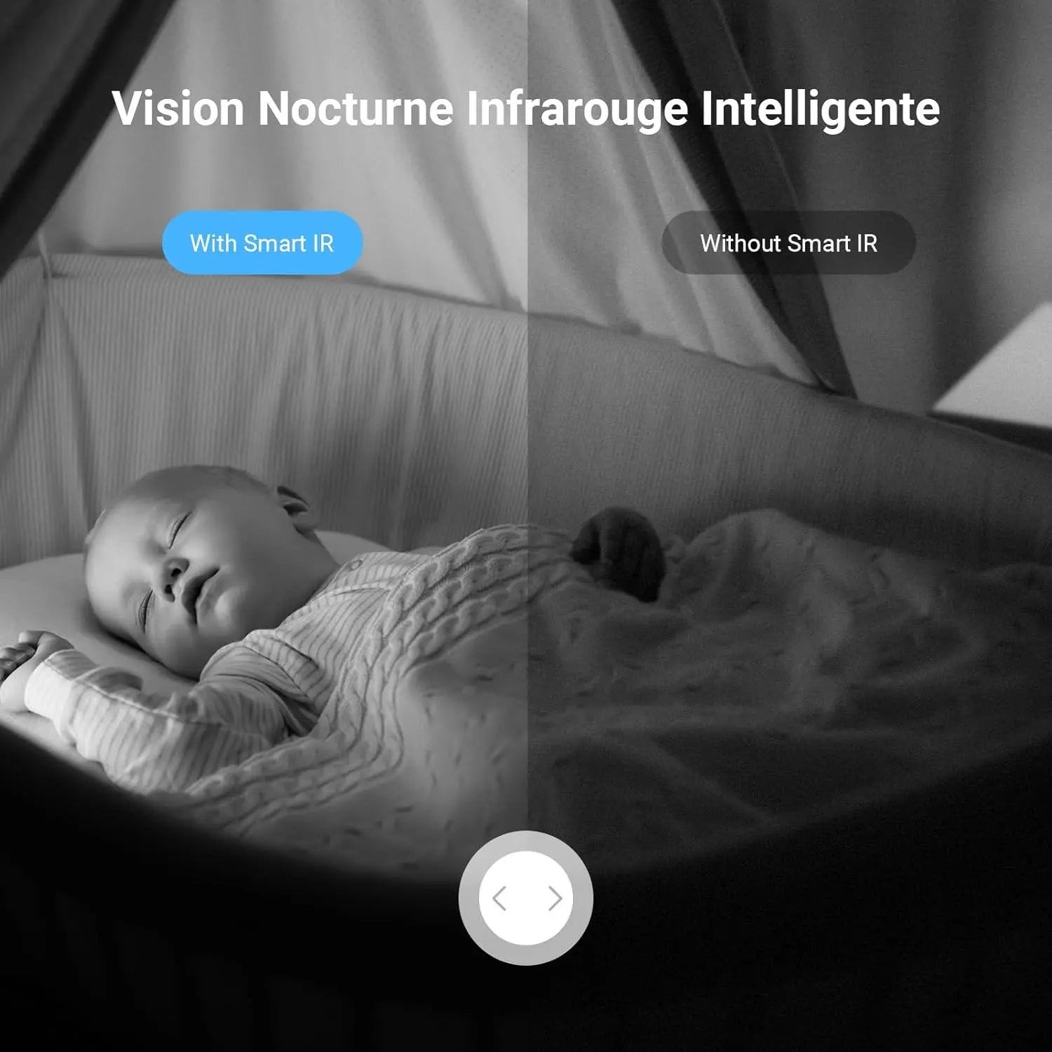 Caméra EZVIZ C6C – 1080p Full HD - vue arrière