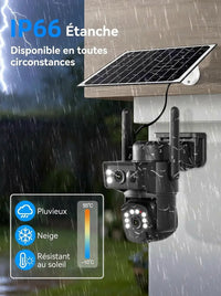 Caméra de surveillance WiFi extérieure