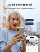 Caméra Connectée au Téléphone GNCC 2K 3MP – PTZ 360° - vue détaillée