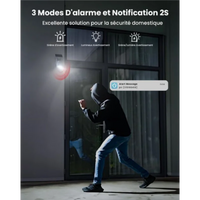 ieGeek 2K Camera Surveillance WiFi Exterieure sans Fil Solaire - 360°