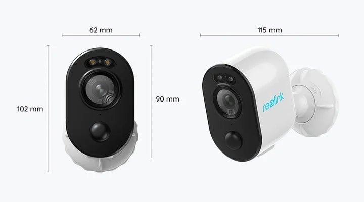 Caméra Extérieure Reolink B330 – 5MP Sans Fil - vue détaillée