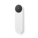 Sonnette camera Google Nest Doorbell sans fil batterie blanc