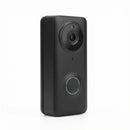 Sonnette caméra WiFi sans fil 1080p noire design compact