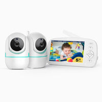 Caméra Bébé Tivona – 1080p HD, Double Caméra