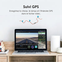 Cam�ra voiture dashcam 4K avec suivi GPS - vue 5