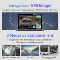 Dashcam avec GPS int�gr� - accessoires inclus