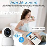 Caméra de surveillance sans internet - vue arrière